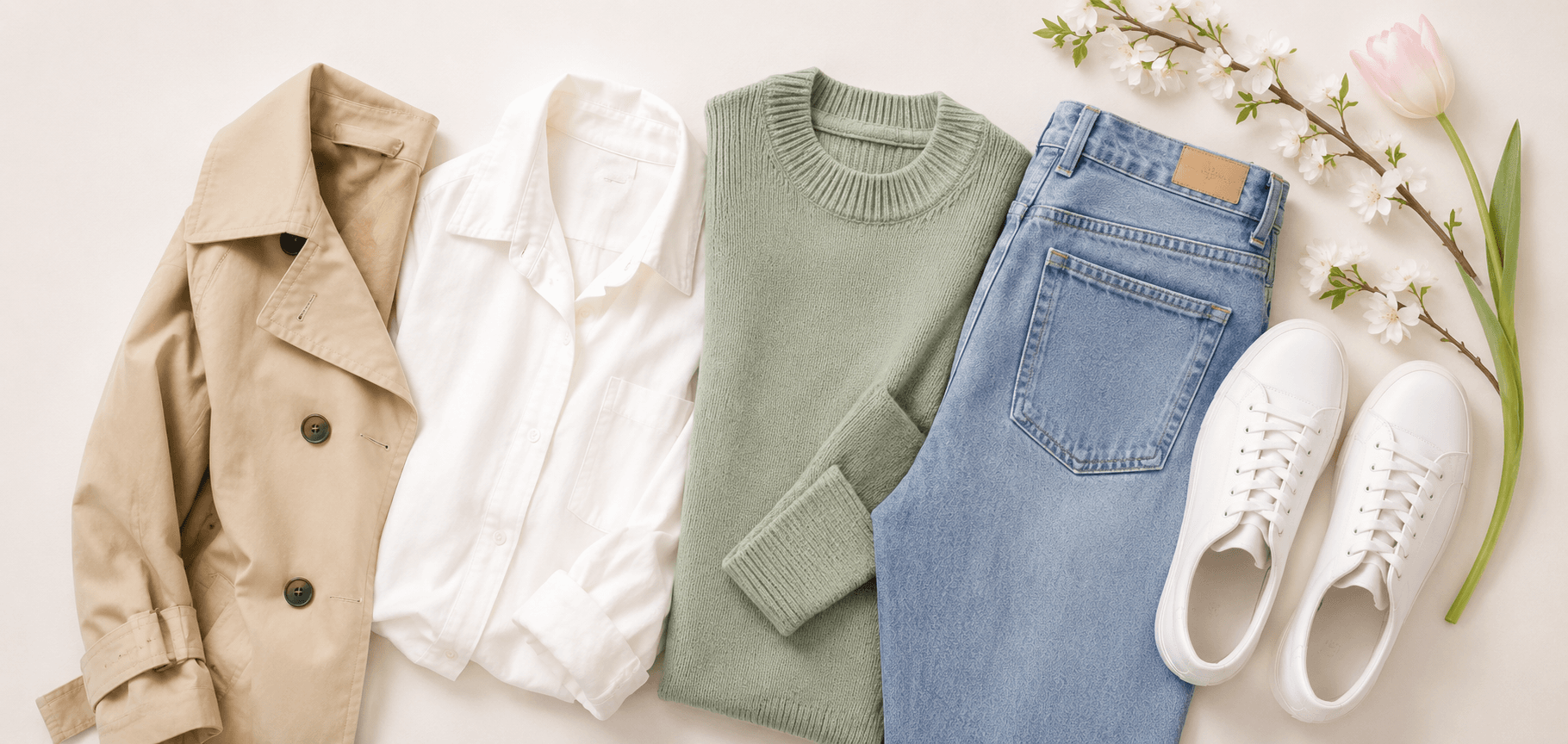 Five wardrobe staples for spring